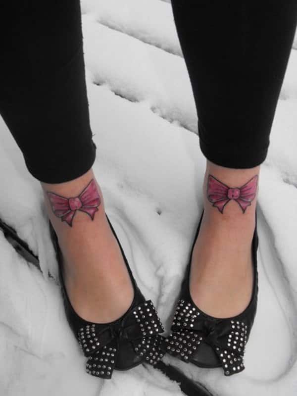 Bow tattoo design, idea 40