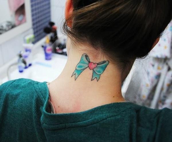 Bow tattoo design, idea 47