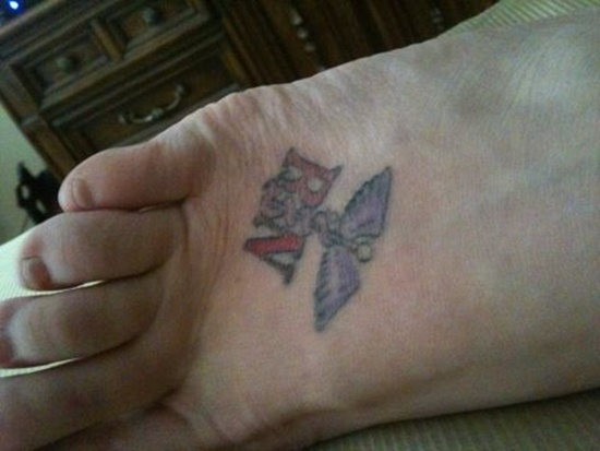 Fascinating tattoos with caduceus design, idea 10