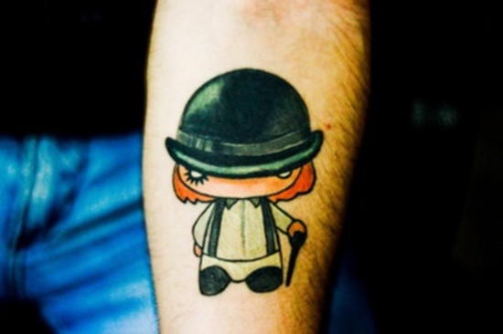 Clockwork orange tattoos design, idea 14