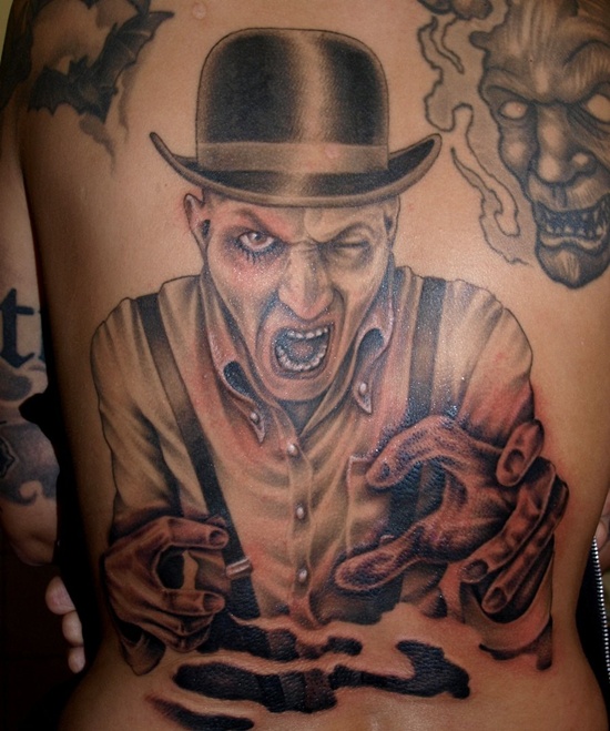Clockwork orange tattoos design, idea 16