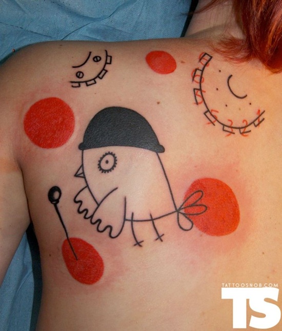 Clockwork orange tattoos design, idea 5