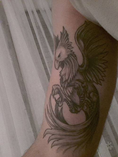 Fantasy tattoo design, idea 22
