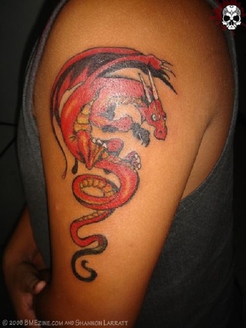 Fantasy tattoo design, idea 9