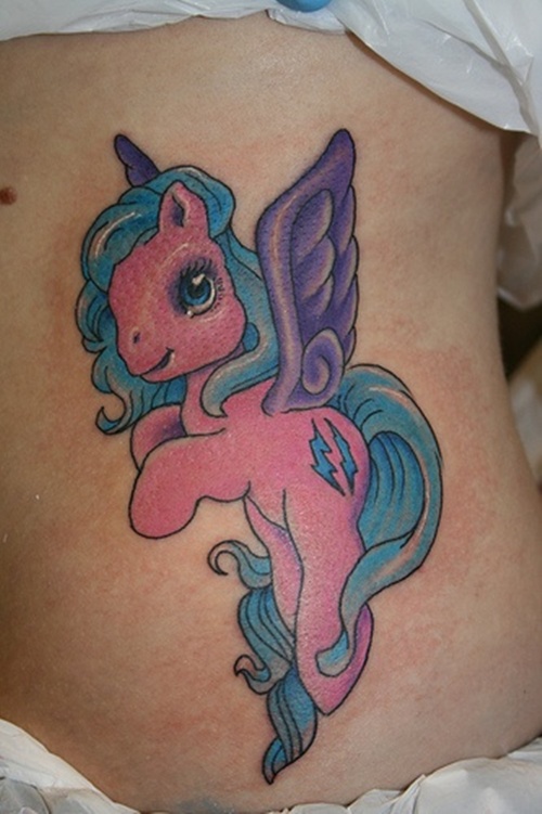 Little pony tattoo design, idea 5