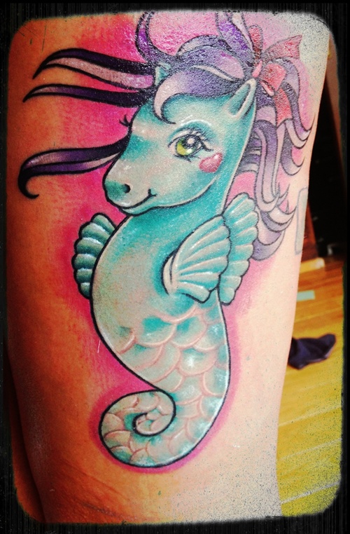 Little pony tattoo design, idea 18