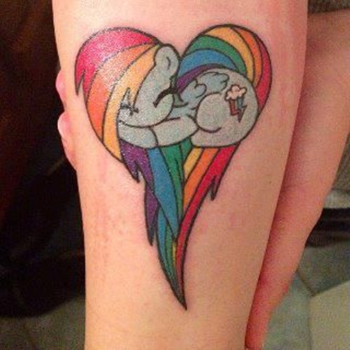 Little pony tattoo design, idea 2