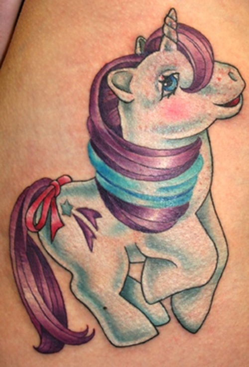 Little pony tattoo design, idea 21