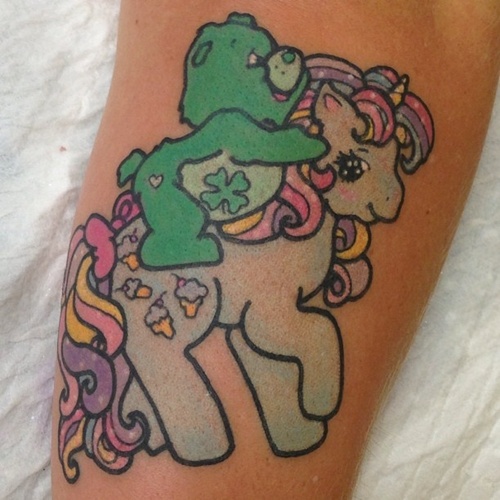 Little pony tattoo design, idea 28