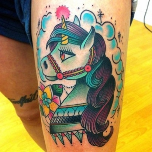 Little pony tattoo design, idea 29