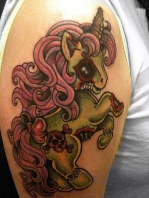 Little pony tattoo design, idea 6
