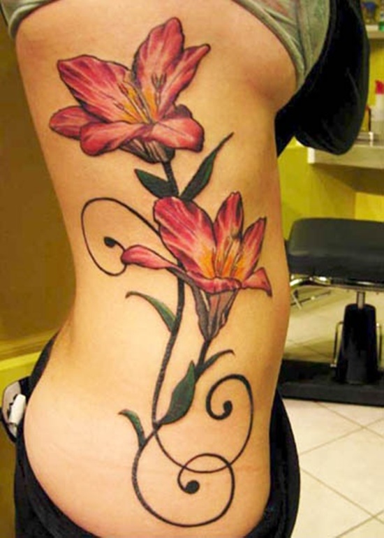 Morning glory tattoos design, idea 24