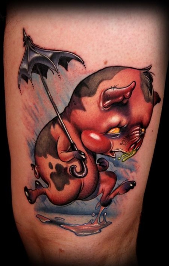 Rain tattoo design, idea 27