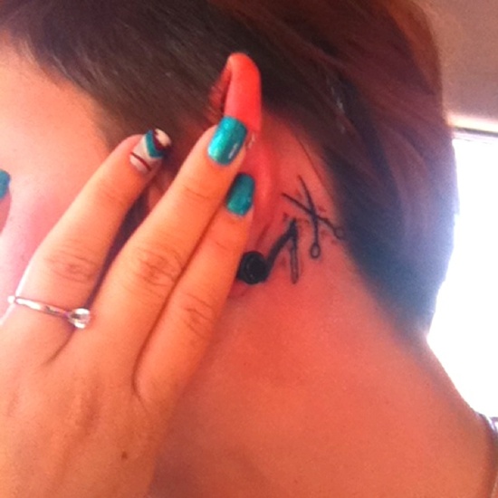 Razor tattoo design, idea 7