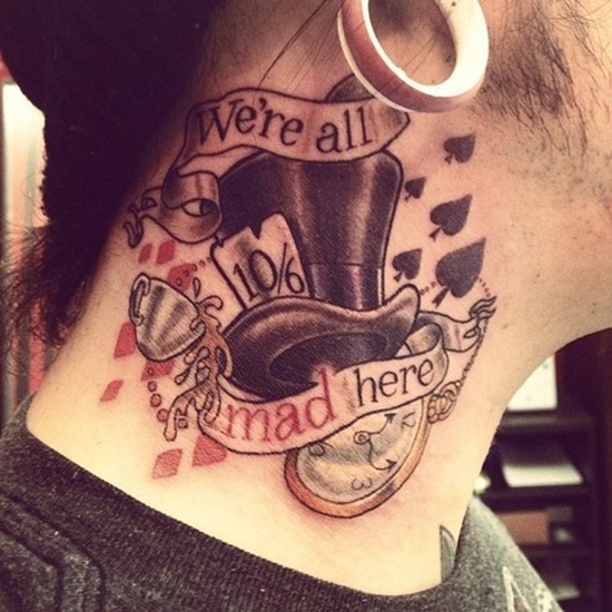 Some remarkable spade tattoo design, idea 2