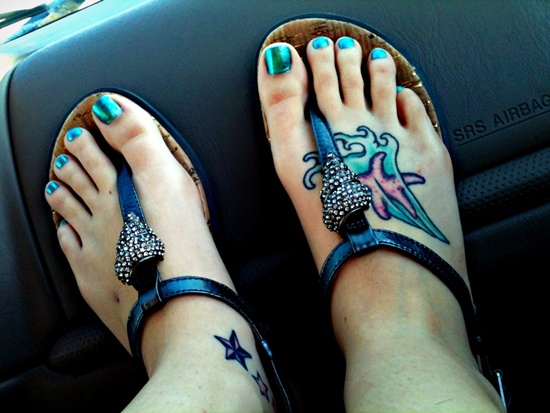 Exceptional starfish tattoo design, idea 51