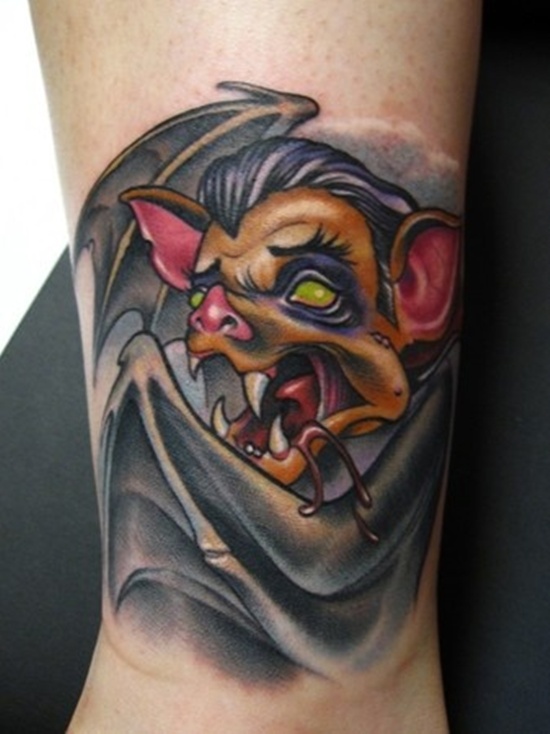 Vampire tattoo design, idea 23