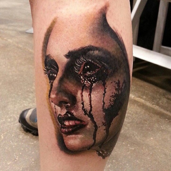 Vampire tattoo design, idea 26