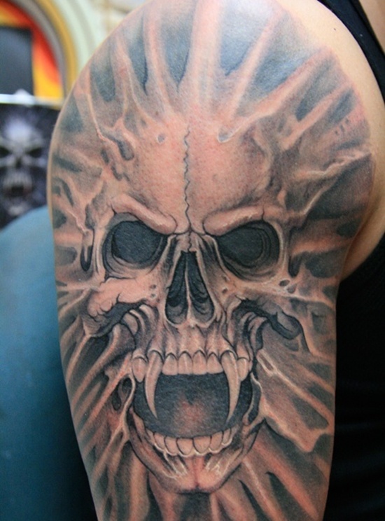 Vampire tattoo design, idea 9