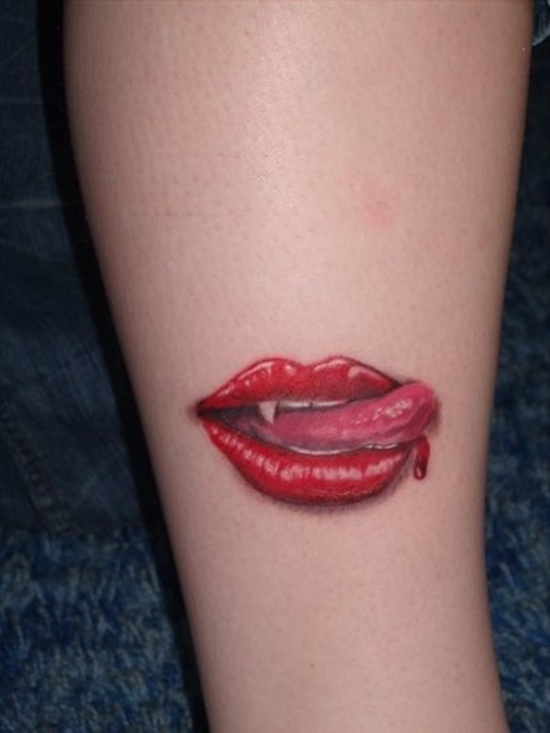 Vampire tattoo design, idea 14