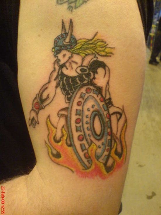 Warrior tattoos design, idea 14