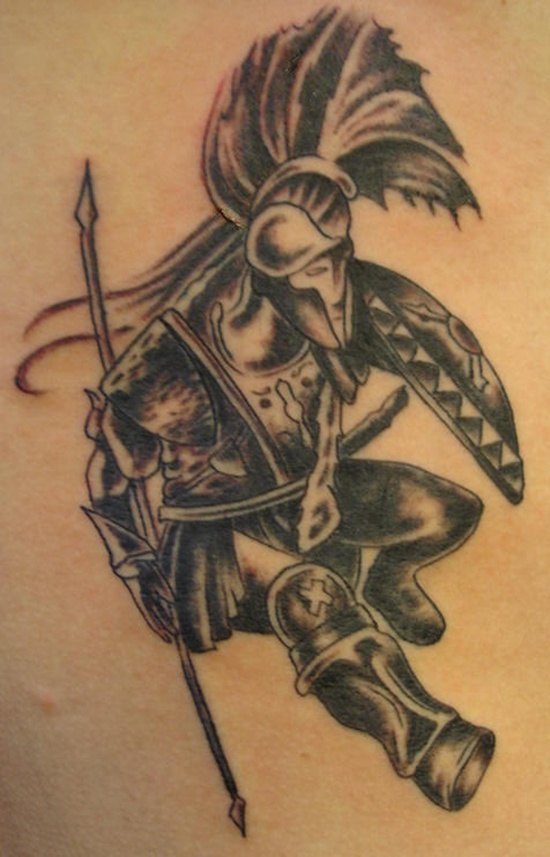 Warrior tattoos design, idea 18