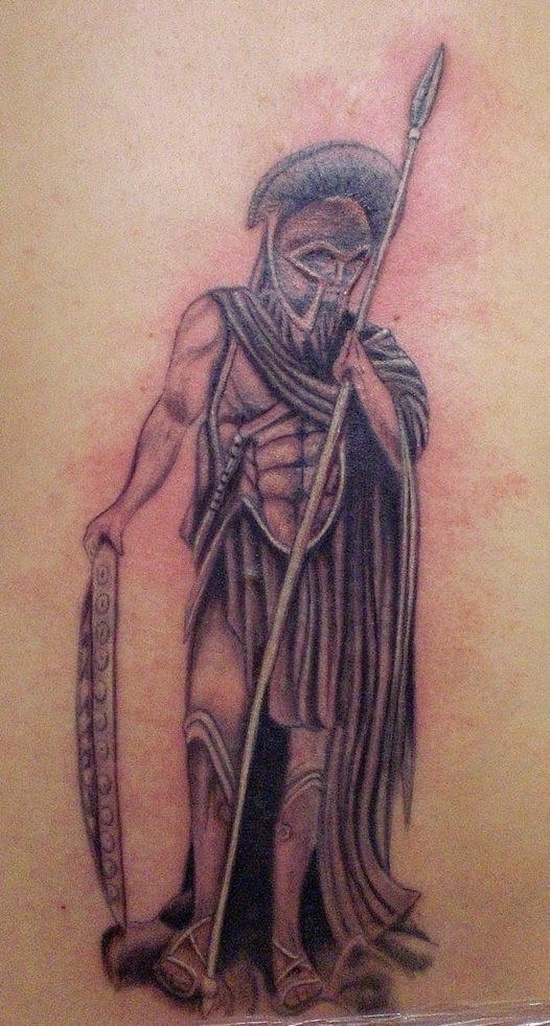 Warrior tattoos design, idea 20