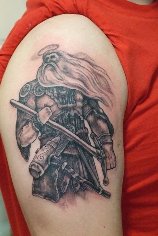 Warrior tattoos design, idea 25