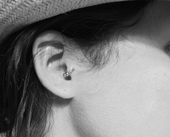 Ways accent tragus piercings perfection design, idea 1