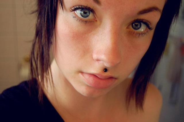 Rock medusa piercing style confidence design, idea 8