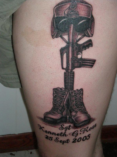 Amazing memorial tattoo design, idea 11