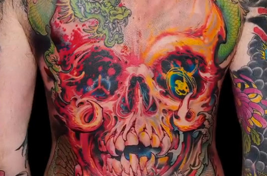Creative tattoo design, idea 7