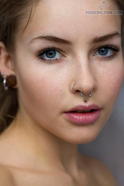 Rock medusa piercing style confidence design, idea 12