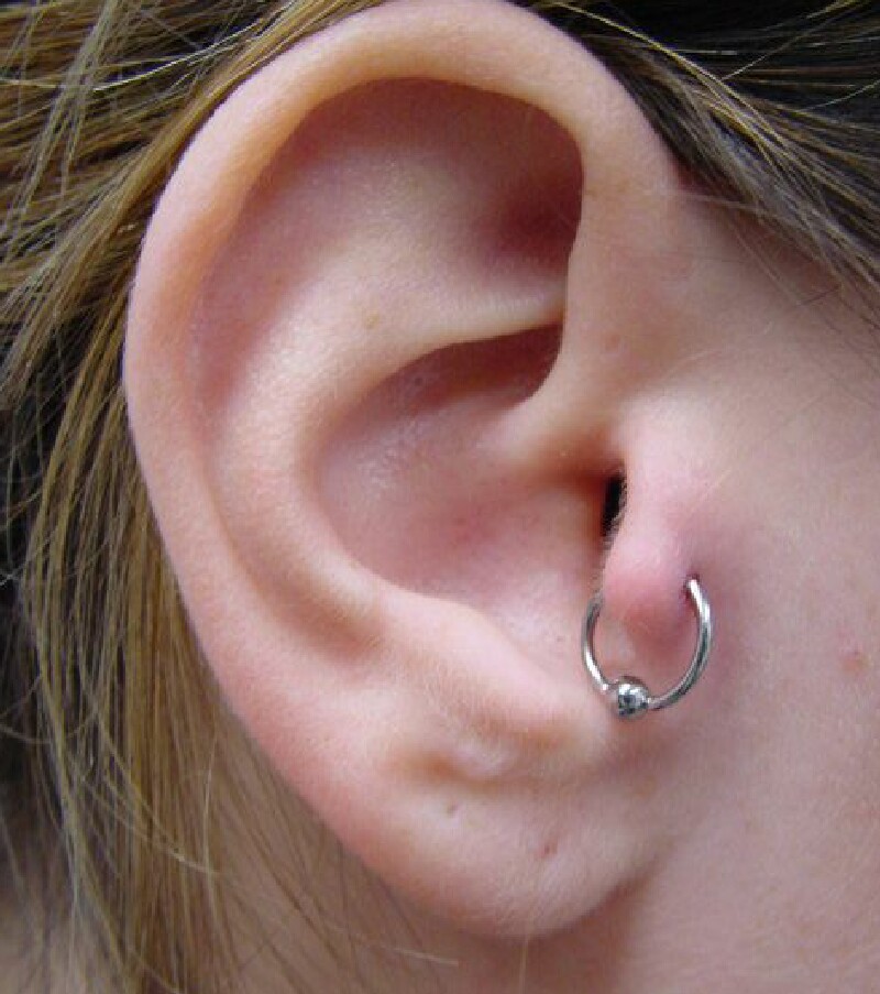 Ways accent tragus piercings perfection design, idea 3