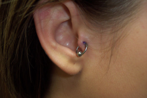 Ways accent tragus piercings perfection design, idea 5