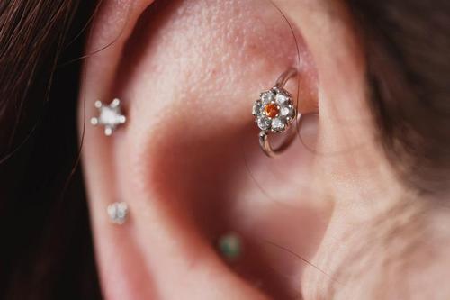 Interesting rook piercing designs 2013 design, idea 12