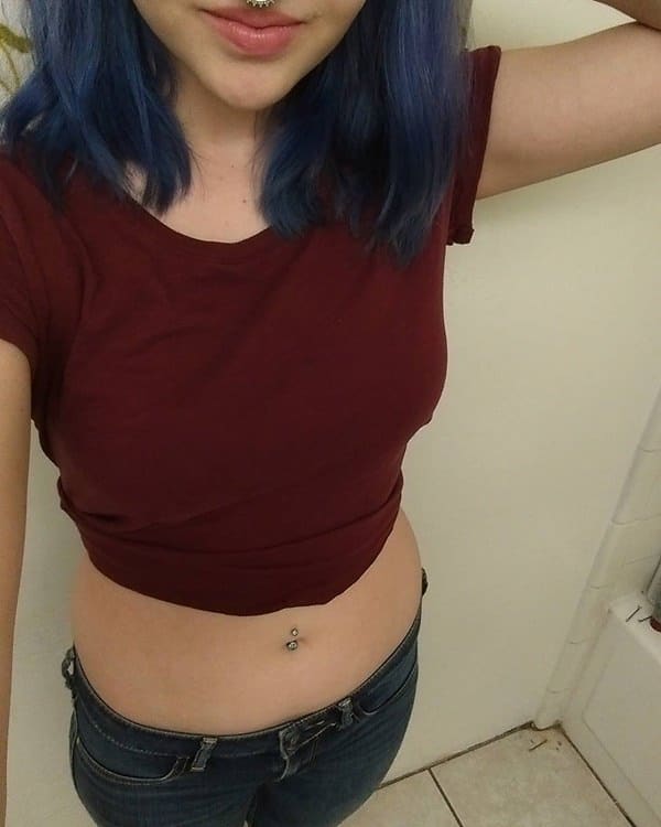 Belly button piercing design, idea 44