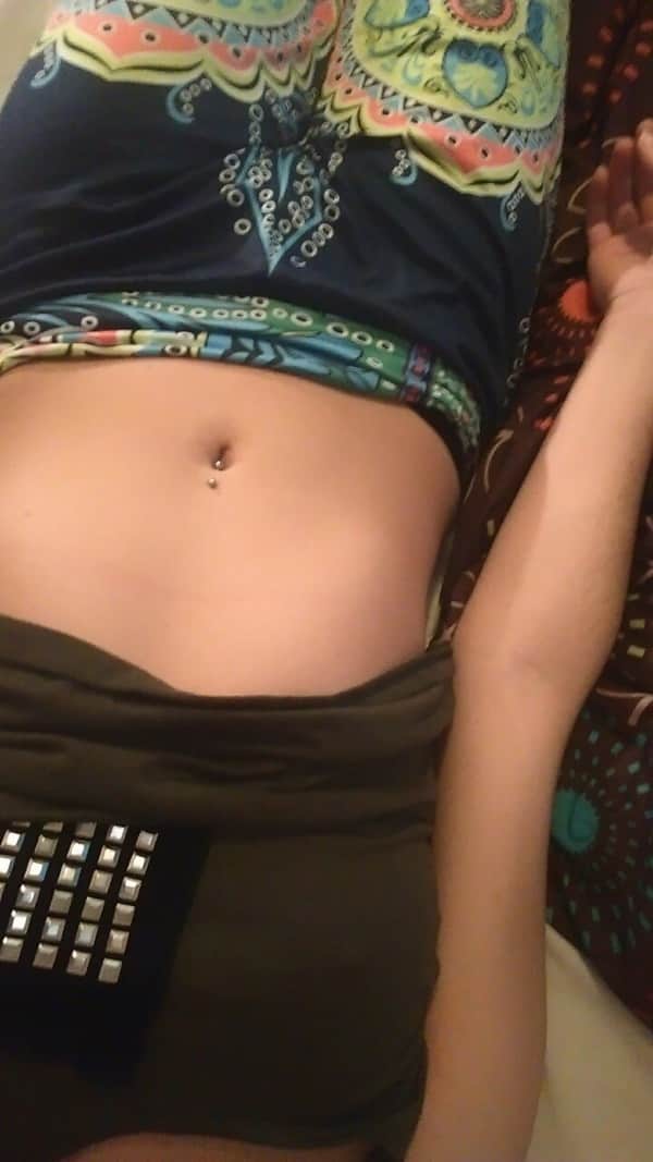 Belly button piercing design, idea 29