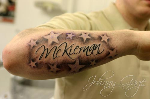 Best name tattoo design, idea 64