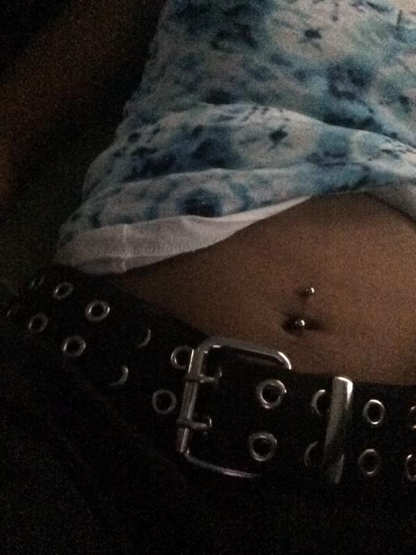 Belly button piercing design, idea 20