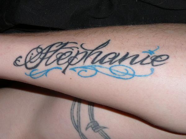 Best name tattoo design, idea 65