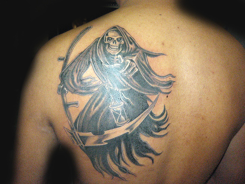 Breathtaking angel tattoos design, idea 17