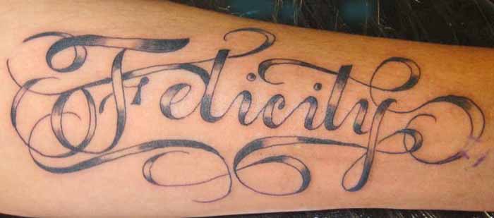 Best name tattoo design, idea 67