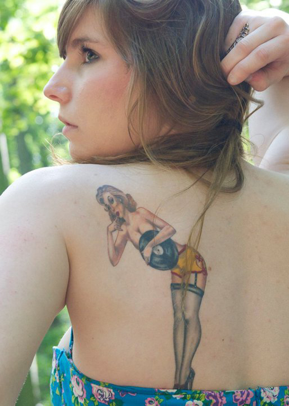 Magnificent shoulder tattoo design, idea 70