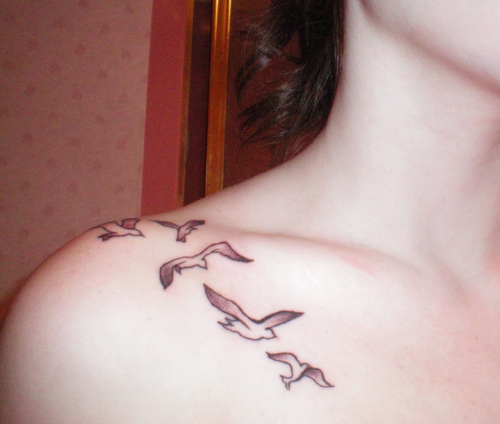 Magnificent shoulder tattoo design, idea 66