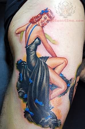 Magnificent shoulder tattoo design, idea 69