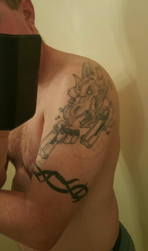 Magnificent shoulder tattoo design, idea 48