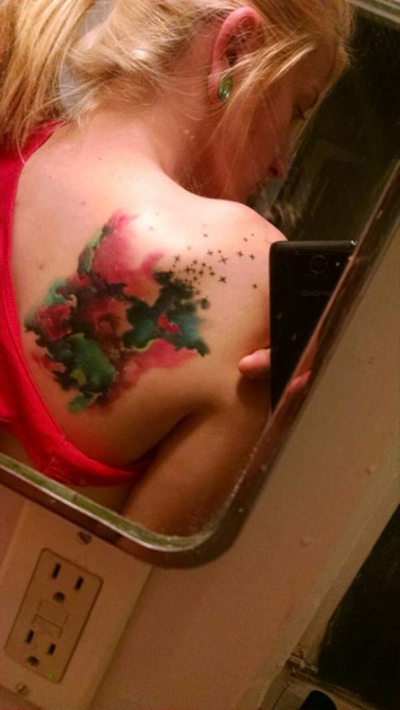 Magnificent shoulder tattoo design, idea 3