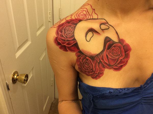 Magnificent shoulder tattoo design, idea 25