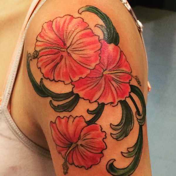 Magnificent shoulder tattoo design, idea 31
